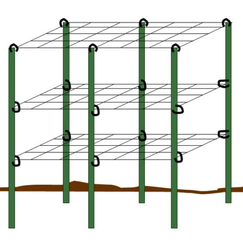 Sturdy Tomato Cage Design